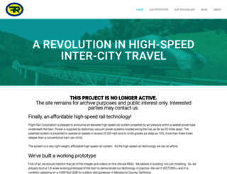flightrail.com screenshot