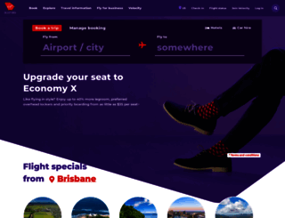 flights.virginaustralia.com screenshot