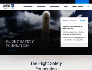 flightsafety.org screenshot