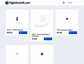 flightsimsoft.dpdcart.com screenshot