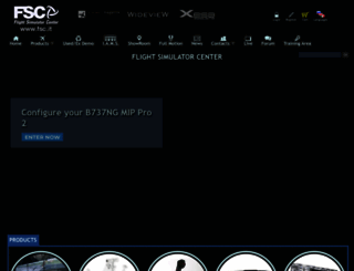 flightsimulatorcenter.com screenshot