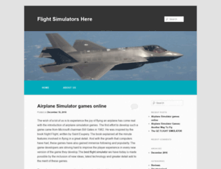 flightsimulatorshere.com screenshot