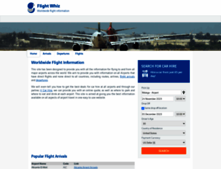 flightwhiz.com screenshot