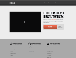 flingo.org screenshot