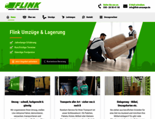 flink-umzuege.de screenshot