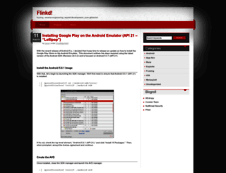 flinkd.org screenshot