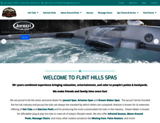 flinthillsspas.com screenshot