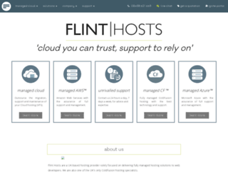 flinthosts.co.uk screenshot