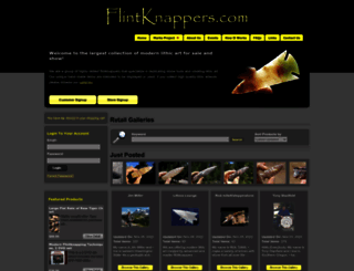 flintknappers.com screenshot