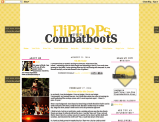 flipflopcombatboots.blogspot.com screenshot