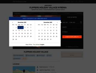 flippers-holiday-village.kyrenia.top-hotels-cy.com screenshot