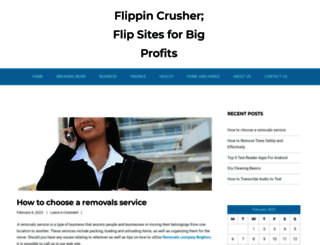 flippincrusher.com screenshot