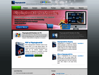 flippingbook3d.com screenshot
