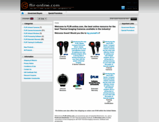 flir-online.com screenshot