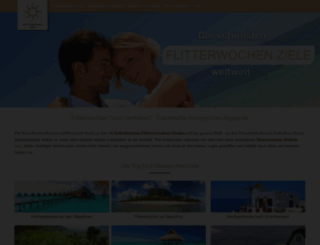 flitterwochen-ziele.de screenshot