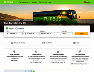flixbus.co.uk screenshot