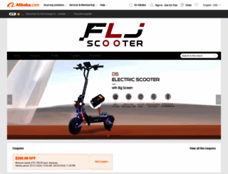 flj-scooter.en.alibaba.com screenshot