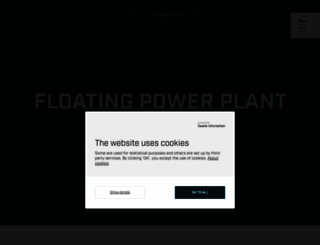 floatingpowerplant.com screenshot