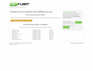 flocast.com.au screenshot