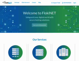 flokinet.is screenshot