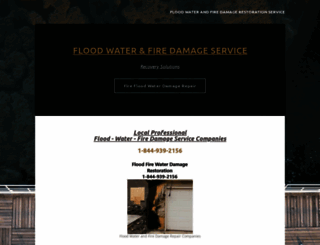 flood-water-fire-damage-service.weebly.com screenshot