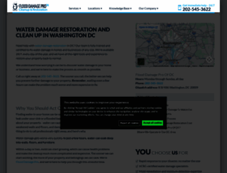 flooddamageprowashingtondc.com screenshot