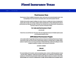 floodinsurancetx.com screenshot
