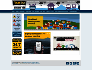 floodlinescotland.org.uk screenshot