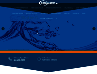 floodmasters.ca screenshot