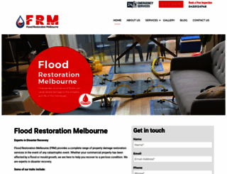 floodrestoration.melbourne screenshot