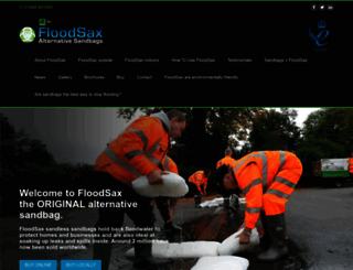 floodsax.co.uk screenshot