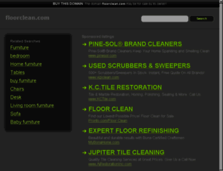 floorclean.com screenshot