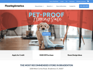 flooringamericaofbradenton.com screenshot