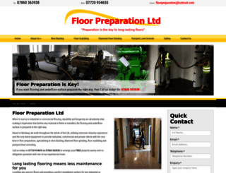 floorpreparationltd.co.uk screenshot