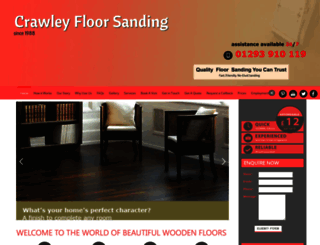 floorsandingcrawley.co.uk screenshot