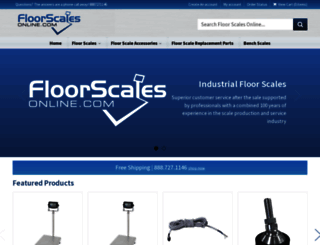 floorscalesonline.com screenshot