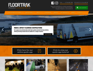 floortrak.co.uk screenshot