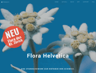 flora-helvetica.ch screenshot