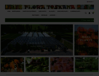 flora-toskana.de screenshot