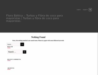 florabaltica.com screenshot