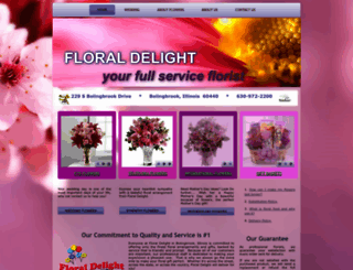 floraldelights.com screenshot