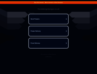 floraldesignbangor.co.uk screenshot