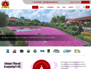 floralessentialoils.com screenshot
