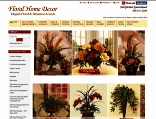 floralhomedecor.net screenshot