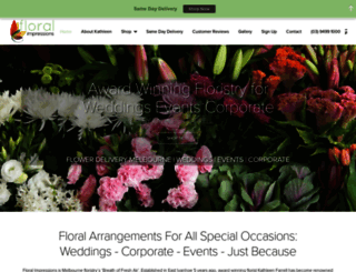 floralimpressions.com.au screenshot