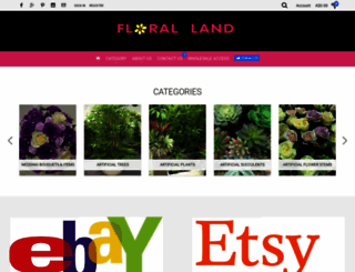 floralland.com.au screenshot