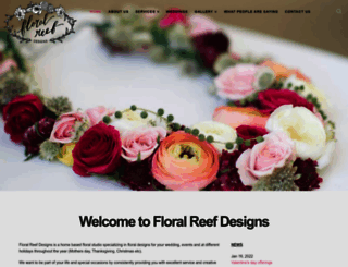 floralreefdesigns.com screenshot
