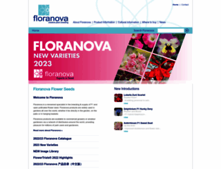 floranova.co.uk screenshot