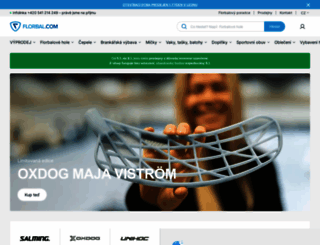 florbal-shop.cz screenshot