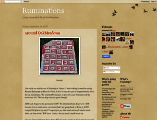 florence-ruminations.blogspot.com screenshot